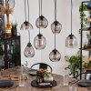 Echallens Pendant Light black, 7-light sources