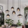 Kissaboui Pendant Light black, 6-light sources