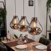 Herisau Pendant Light black, 3-light sources