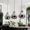 Herisau Pendant Light black, 3-light sources