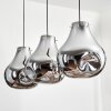 Herisau Pendant Light black, 3-light sources