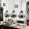 Herisau Pendant Light black, 3-light sources