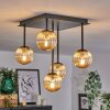 Chehalis Ceiling Light - glass 10 cm Amber, 5-light sources