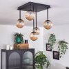 Chehalis Ceiling Light - glass 10 cm Amber, 5-light sources