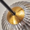 Chehalis Ceiling Light - glass 15 cm gold, black, 6-light sources