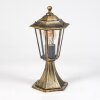 Loria pedestal light brown, gold, black, 1-light source