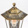 Loria pedestal light brown, gold, black, 1-light source