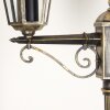 Loria Lamp Post brown, gold, black, 2-light sources