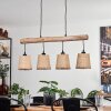 Soungou Pendant Light Ecru, black, 4-light sources