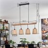 Soungou Pendant Light Ecru, black, 4-light sources