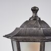 Loria pedestal light black, silver, 1-light source