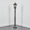 Loria path light black, silver, 1-light source
