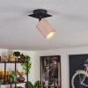Postigo Ceiling Light black, 1-light source