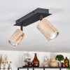 Postigo Ceiling Light black, 2-light sources