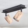 Postigo Ceiling Light black, 2-light sources
