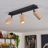 Postigo Ceiling Light black, 3-light sources