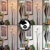 Bernado Floor Lamp - glass 12 cm clear, 3-light sources