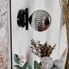 Chehalis Wall Light - glass 12 cm Smoke-coloured, 1-light source