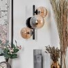 Chehalis Wall Light - glass 10 cm, 12 cm Amber, 3-light sources