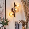 Chehalis Wall Light - glass 10 cm, 12 cm Amber, 3-light sources