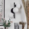 Chehalis Wall Light - glass 10 cm white, 3-light sources