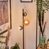 Remaisnil Floor Lamp - glass 10 cm, 15 cm Amber, Smoke-coloured, 3-light sources