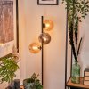 Remaisnil Floor Lamp - glass 15 cm Amber, Smoke-coloured, 3-light sources
