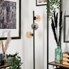Remaisnil Floor Lamp - glass 12 cm Amber, Smoke-coloured, 3-light sources