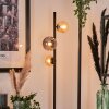 Remaisnil Floor Lamp - glass 10 cm, 12 cm Amber, Smoke-coloured, 3-light sources