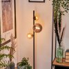 Remaisnil Floor Lamp - glass 10 cm, 15 cm Amber, Smoke-coloured, 3-light sources