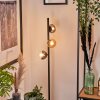 Remaisnil Floor Lamp - glass 10 cm Amber, clear, Smoke-coloured, 3-light sources