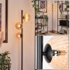 Remaisnil Floor Lamp - glass 12 cm Amber, 3-light sources