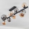 Chehalis Ceiling Light - glass 10 cm, 12 cm, 15 cm Amber, Smoke-coloured, 10-light sources