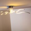 Mapleton ceiling light LED chrome, 4-light sources