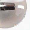Chehalis Ceiling Light - glass 10 cm Smoke-coloured, 8-light sources