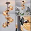 Chehalis Ceiling Light - glass 12 cm Amber, 8-light sources