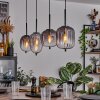Skiatook Pendant Light black, 4-light sources