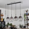Skiatook Pendant Light black, 4-light sources