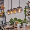 Evolene Pendant Light black, 4-light sources