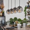 Evolene Pendant Light black, 4-light sources