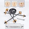 Chehalis Ceiling Light - glass 10 cm, 12 cm, 15 cm gold, black, 6-light sources
