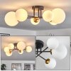 Chehalis Ceiling Light - glass 10 cm, 12 cm, 15 cm gold, black, 6-light sources