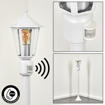 Loria path light white, 1-light source, Motion sensor