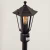 Loria path light black, 1-light source, Motion sensor
