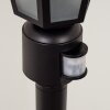 Loria path light black, 1-light source, Motion sensor
