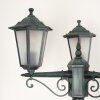 Loria Lamp Post green, black, 3-light sources