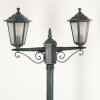 Loria Lamp Post green, black, 2-light sources