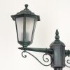 Loria Lamp Post green, black, 2-light sources