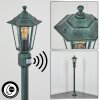 Loria path light green, black, 1-light source, Motion sensor
