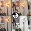 Bernado Floor Lamp - glass 12 cm white, 6-light sources